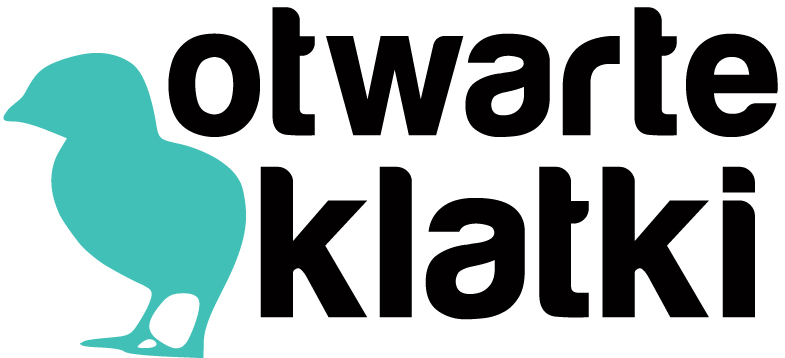 wlepka biale logo druk krzywe